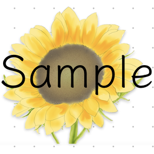 【PNG素材】四季の花特集 〜４つの花束〜 朝顔・ルドベキア・コスモス・向日葵 morning glory / rudbeckia / cosmos / sunflower