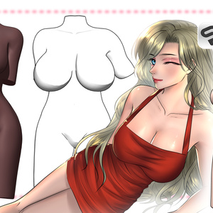 3D Women Waist & Torso for CSP