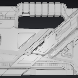 【3Dプリント用STL】仮面ライダーゼロワン　アタッシュカリバー（アタッシュモード）/【3D Printable STL】Kamen Rider Zero-One Attache Caliber (Attache Mode)
