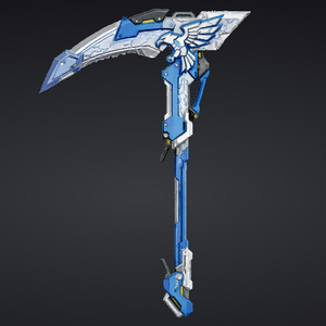 【ハイポリモデル】オリジナル武器・鎌_002/ Hi-poly Original Weapon Scythe 002