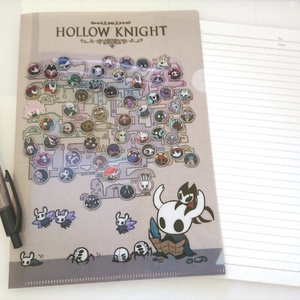 Hollow Knight A5クリアファイル