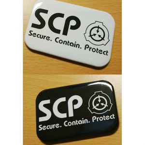 【SCP】財団ロゴ 缶バッジ/マグネット