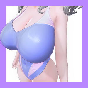 競泳水着 ミルティナ ちゃん用  〖Driping Water〗 水滴ノーマル 付属 缩略图 11