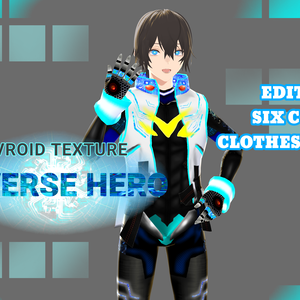 "CYVERSE HERO" SUIT [Full Set] -SIX COLOR CLOTHES EDITION