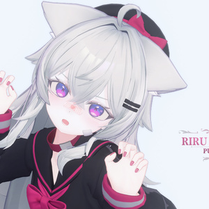 「りるRIRU」 Make up&Body texture&Face blendshape