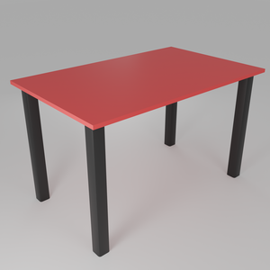 Low Poly Food Props｜中華テーブル_A（四角）｜3Dモデル｜Blender・FBX対応