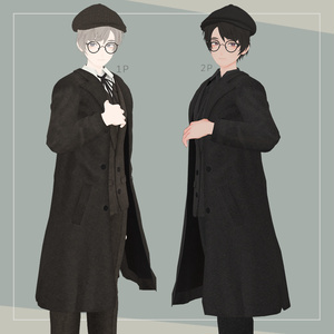 【オリジナル3Dモデル】Bernard（ベルナール） 缩略图 2
