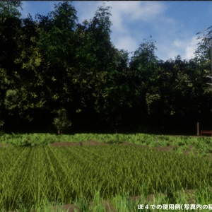 稲のような植物の３Dモデル 缩略图 3