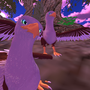 The Regal Griffon VRChat Avatar