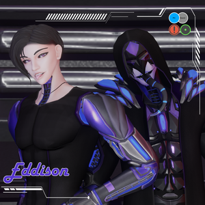 [Sci fi] [VRChat avatar] Eddison (VRCSDK 3.0)