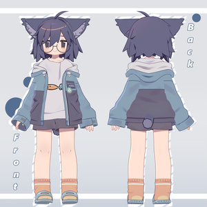 ちびさき chibisaki / 二次創作3Dモデル - mol Lab. - BOOTH