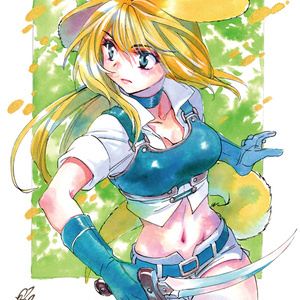 吉永裕ノ介先生初画集「THE ART OF BREAK BLADE」 - COMICメテオ