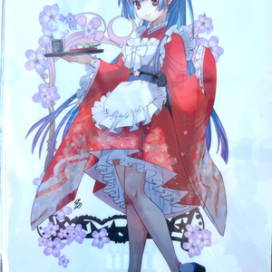 クリアファイル（スク水みこち） - esuorder - BOOTH
