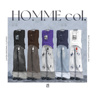 【3D】Mini T-shirts×Denim pants Set (森羅/萌/Grus/Weil/水瀬/ラシューシャ対応)　#LAYON服。＃LAYONコーデ 缩略图 10
