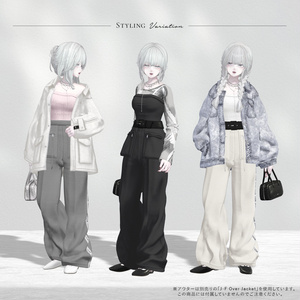 【3D】S.LIGHTLY (森羅/マヌカ/萌/ラシューシャ/桔梗/Lapwing セミ対応) #LAYON服。＃LAYONコーデ 缩略图 17