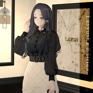 【3D】Noble Liberty (森羅/マヌカ/ラシューシャ/萌/桔梗/Lapwing/セレスティア/Sio対応) #LAYON服 ＃LAYONコーデ 缩略图 8