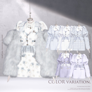 【3D】Sillage de Nuit (森羅/しなの/LUMINA/マヌカ/ラシューシャ/Lapwing/Sio/マリシア/ミルティナ/ルルネ/対応) #LAYON服 ＃LAYONコーデ 缩略图 19