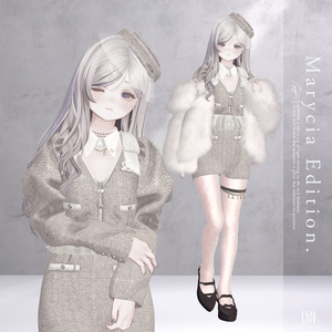 【3D】Sillage de Nuit (森羅/しなの/LUMINA/マヌカ/ラシューシャ/Lapwing/Sio/マリシア/ミルティナ/ルルネ/対応) #LAYON服 ＃LAYONコーデ 缩略图 9