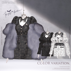 【3D】Sillage de Nuit (森羅/しなの/LUMINA/マヌカ/ラシューシャ/Lapwing/Sio/マリシア/ミルティナ/ルルネ/対応) #LAYON服 ＃LAYONコーデ 缩略图 22