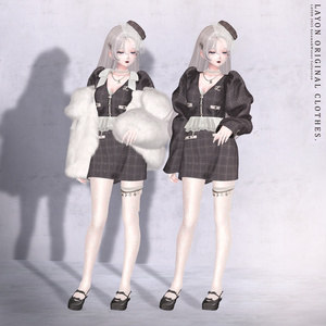 【3D】Sillage de Nuit (森羅/しなの/LUMINA/マヌカ/ラシューシャ/Lapwing/Sio/マリシア/ミルティナ/ルルネ/対応) #LAYON服 ＃LAYONコーデ 缩略图 12