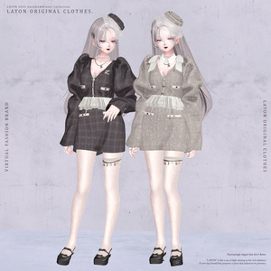 【3D】Sillage de Nuit (森羅/しなの/LUMINA/マヌカ/ラシューシャ/Lapwing/Sio/マリシア/ミルティナ/ルルネ/対応) #LAYON服 ＃LAYONコーデ 缩略图 24