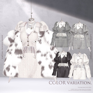 【3D】Sillage de Nuit (森羅/しなの/LUMINA/マヌカ/ラシューシャ/Lapwing/Sio/マリシア/ミルティナ/ルルネ/対応) #LAYON服 ＃LAYONコーデ 缩略图 16
