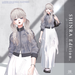 【3D】Urban Veil Track (森羅/しなの/LUMINA/マヌカ/Sio/ミルティナ/Mayo/マリシア/Lapwing対応) #LAYON服 ＃LAYONコーデ 缩略图 3