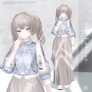 【3D】Urban Veil Track (森羅/しなの/LUMINA/マヌカ/Sio/ミルティナ/Mayo/マリシア/Lapwing対応) #LAYON服 ＃LAYONコーデ 缩略图 4