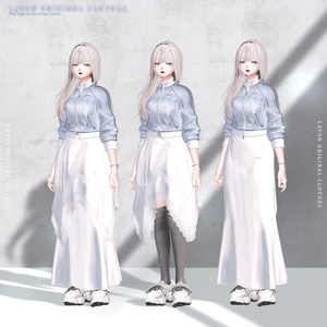 【3D】Urban Veil Track (森羅/しなの/LUMINA/マヌカ/Sio/ミルティナ/Mayo/マリシア/Lapwing対応) #LAYON服 ＃LAYONコーデ 缩略图 20