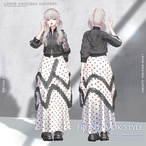 【3D】Urban Veil Track (森羅/しなの/LUMINA/マヌカ/Sio/ミルティナ/Mayo/マリシア/Lapwing対応) #LAYON服 ＃LAYONコーデ 缩略图 2