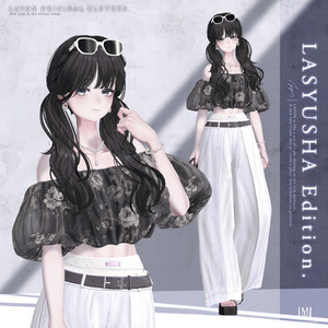 【3D】HAZE LINE (森羅/しなの/LUMINA/マヌカ/Mayo/Sio/ミルティナ/マリシア/Lapwing/ラシューシャ/ルルネ/水瀬/狛乃/Alué(+Head)/斑霞/泣夜/彼方対応) #LAYON服 ＃LAYONコーデ 缩略图 16