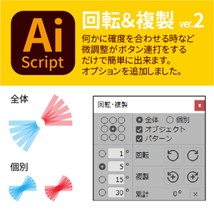 回転＆複製 (Rotate&Copy)