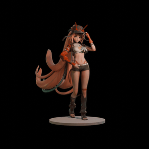 HONKAI STARRAIL RAPPA for 3Dprint