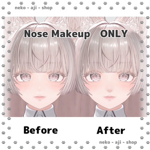 【LUMINA/ルミナ対応】Eyes texture + Makeup texture + Face Blendshape🩶003 缩略图 3