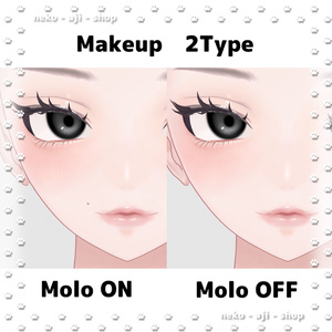 【LUMINA/ルミナ対応】Eyes texture + Makeup texture + Face Blendshape + Face Animation🩶004 缩略图 5