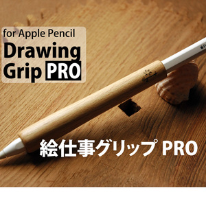 Apple Pencil用木製グリップ（受注生産） - たぬきのすあな - BOOTH