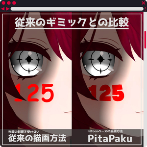 【 PitaPaku 】- lilToon Custom Shader / MA対応アバター向け心拍数表示ギミック