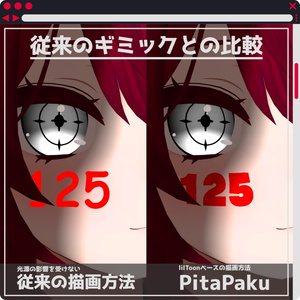 【 PitaPaku 】- lilToon Custom Shader / MA対応アバター向け心拍数表示ギミック