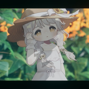 オフショルワンピ＆ゆるみつあみ [複数アバター対応] 缩略图 13