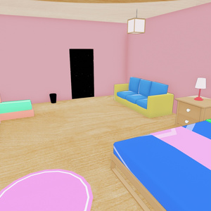 CARTOON DL MMD ROOM V1 PMX ( Original) DOWNLOAD