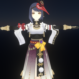 3DモデルーVRChat想定アバターVRM VRoid