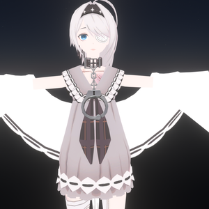3DモデルーVRChat想定アバターVRM VRoid
