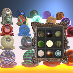Procedural Materials Library Blender Addon