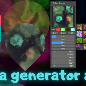Nebula Generator Blender Blender Addon