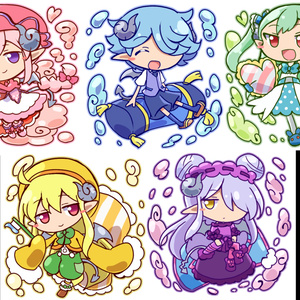 いねむり夢魔 アクリルキーホルダー