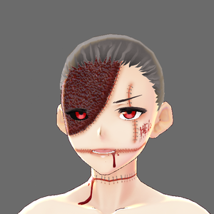 Stitched Together Male Skin/Face/Iris *Halloween*
