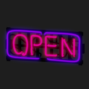 ネオン看板(OPEN) 缩略图 2