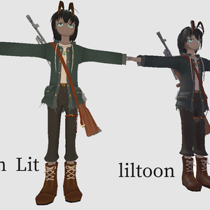 『四番』/「フォルセスキ・トイッカ」【VRChat向けオリジナル3Dモデル】 缩略图 3