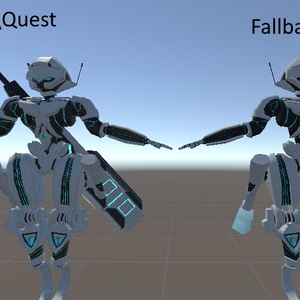 【オリジナル3Dモデル】複合機兵ノーラルウクトⅣ型【VRChat想定】 缩略图 2