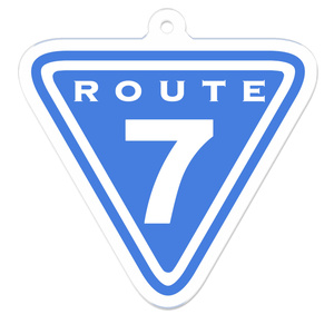 「ROUTE7」アクリルキーホルダー